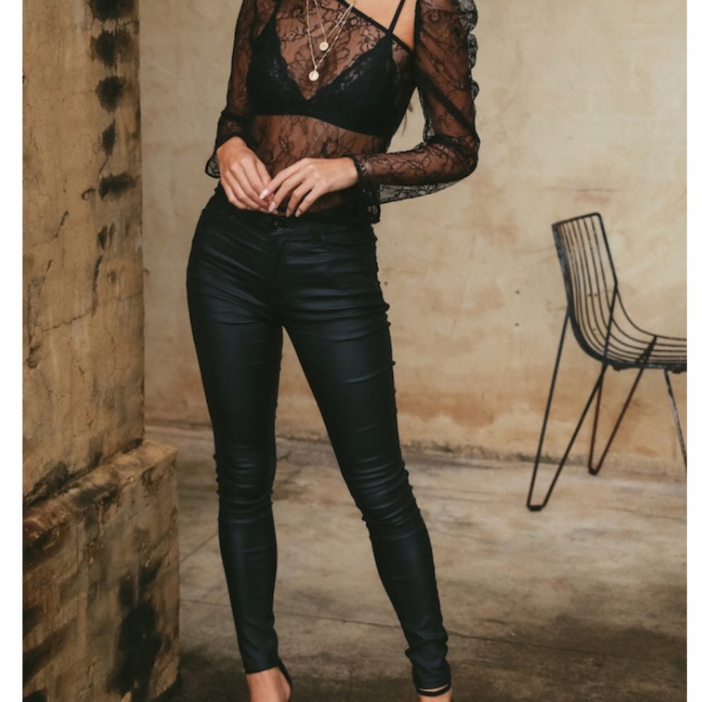 Sexy see-through top